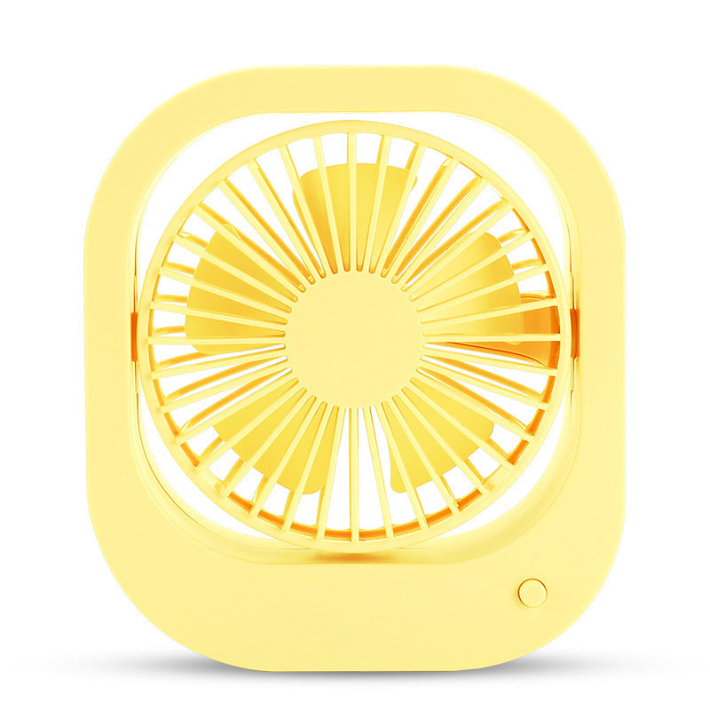 Eco-Friendly Portable USB Desk Fan with 180° Rotation