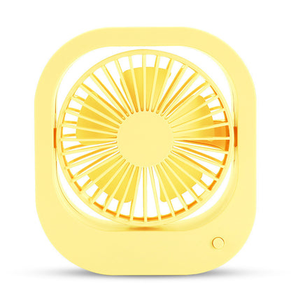 Eco-Friendly Portable USB Desk Fan with 180° Rotation
