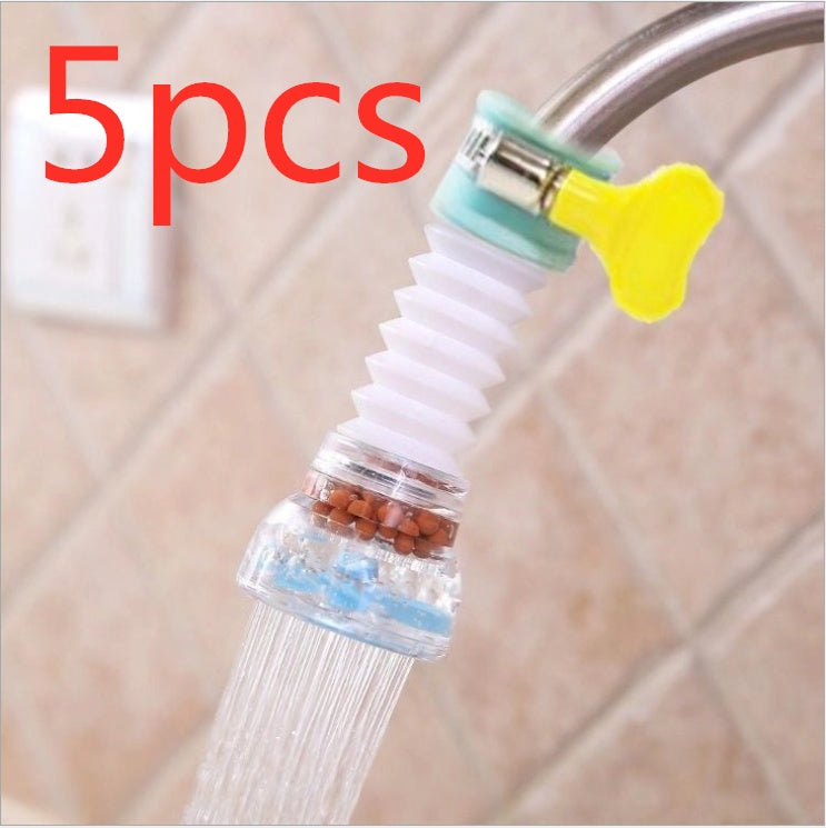 Water-Saving Faucet Aerator with Filtration Beads