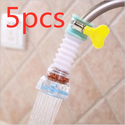 Water-Saving Faucet Aerator with Filtration Beads