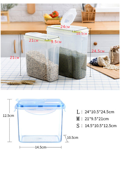 Airtight Food Storage Containers - Eco-Friendly Pantry Organization