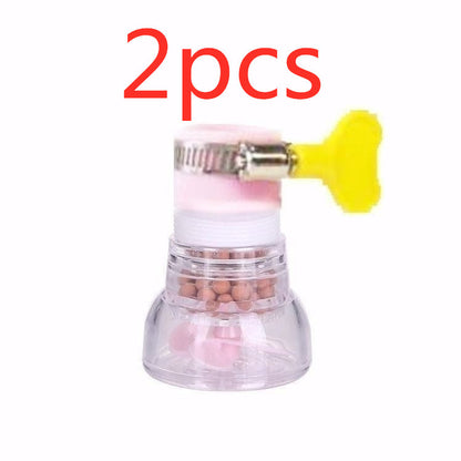 Water-Saving Faucet Aerator with Filtration Beads
