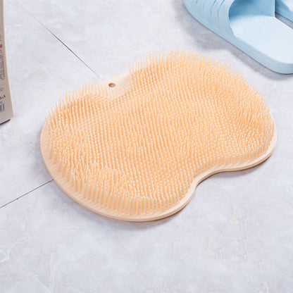 Eco-Friendly Silicone Bath Massage Brush & Foot Scrub Mat