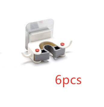 Eco-Friendly Wall-Mounted Mop and Broom Holder