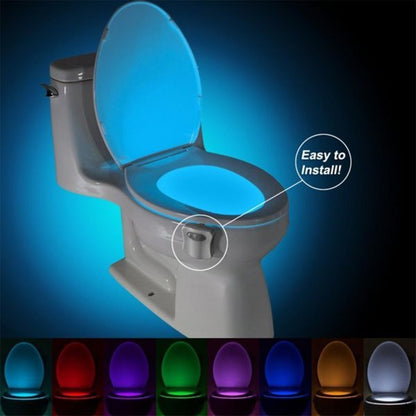 LED Toilet Night Light with Multi-Color Options