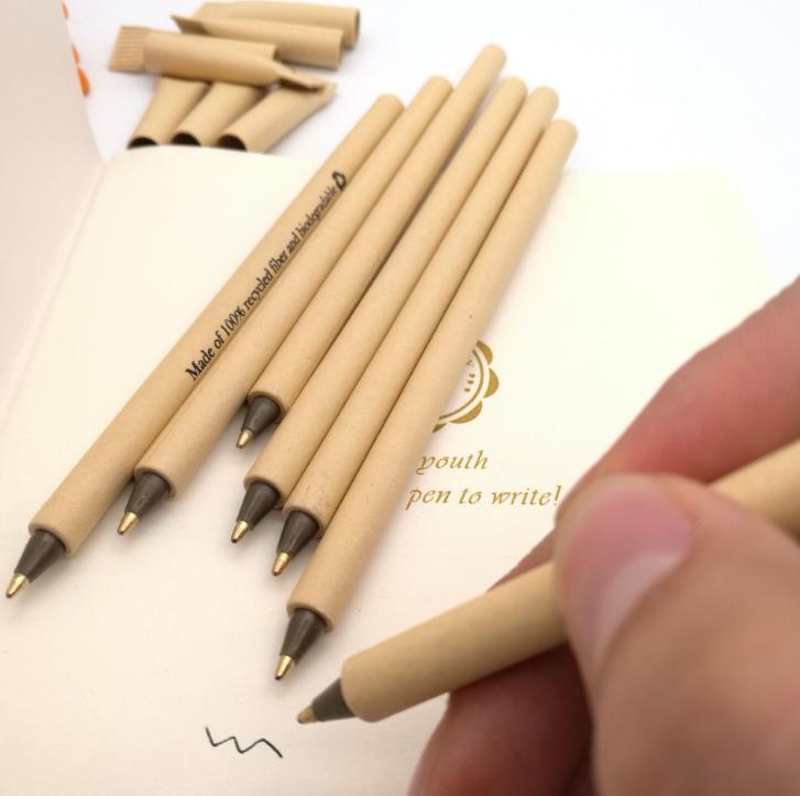 Eco-Friendly Biodegradable Paper Tube Pen