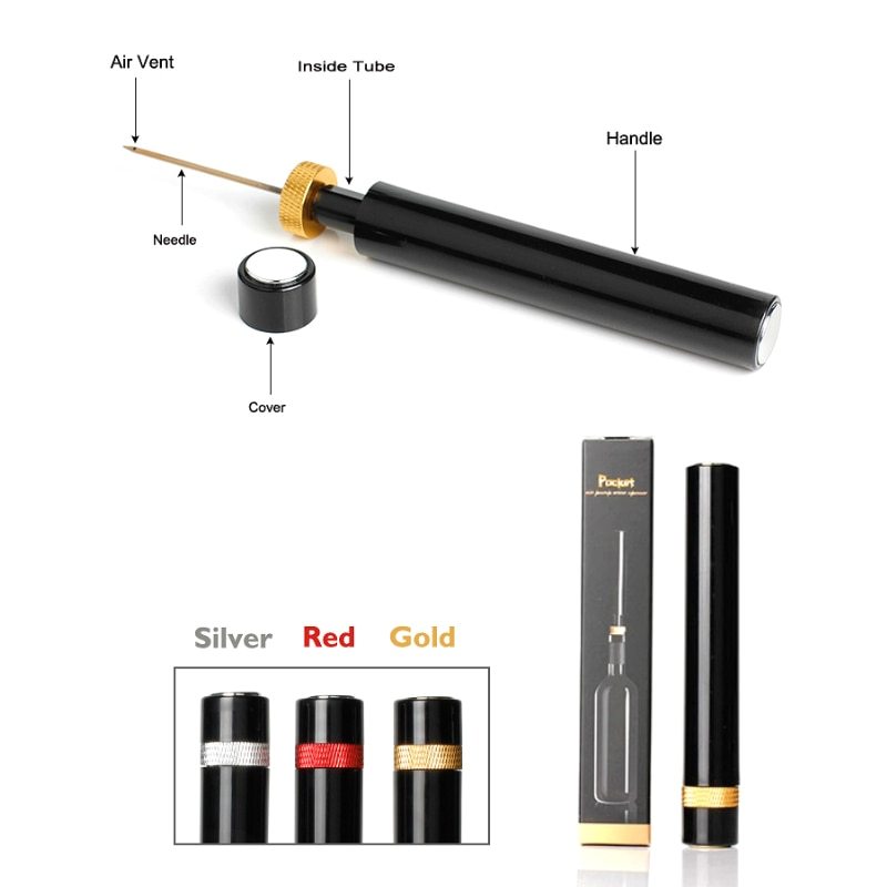Eco-Friendly Wine Opener and Aerator - Enhance Your Wine Experience