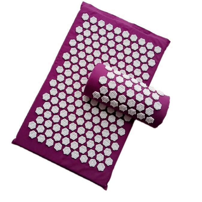 Eco-Relax Acupressure Yoga Set with Sustainable Massage Cushion & Pillow