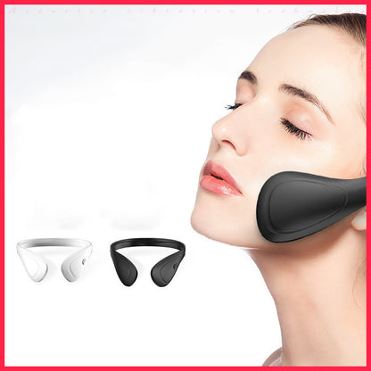 Eco-Friendly Black Ergonomic Facial Massage Device