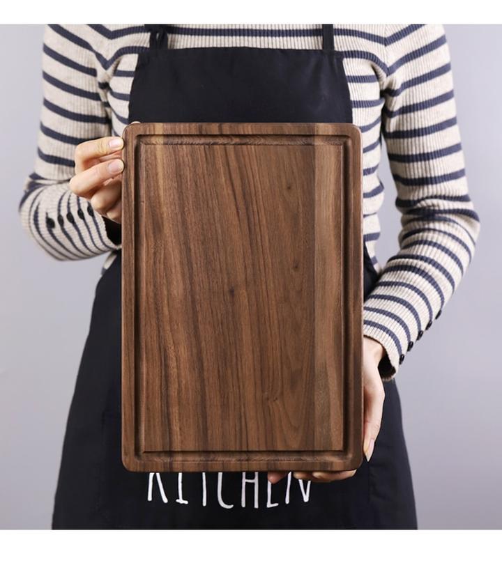 Eco-Friendly Black Walnut Cutting Board & Serving Tray