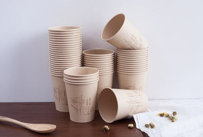 Eco-Friendly Bamboo Fiber Paper Cup