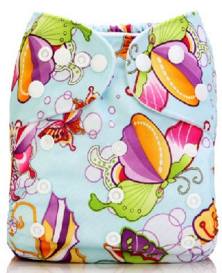 Baby Adjustable Cloth Diapers – Washable & Reusable Snap Diapers (3–13 kg)