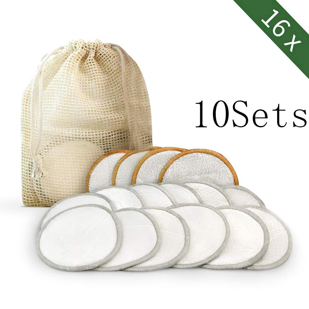 Eco-Friendly Bamboo Cotton Remover Pads