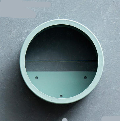 Eco-Friendly Circular Wall-Mounted Planters for Indoor Greenery