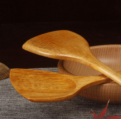 Eco-Friendly Wooden Spatula Set for Sustainable Cooking