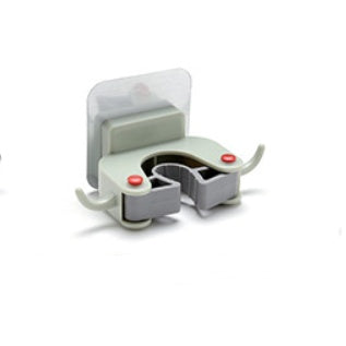 Eco-Friendly Wall-Mounted Mop and Broom Holder