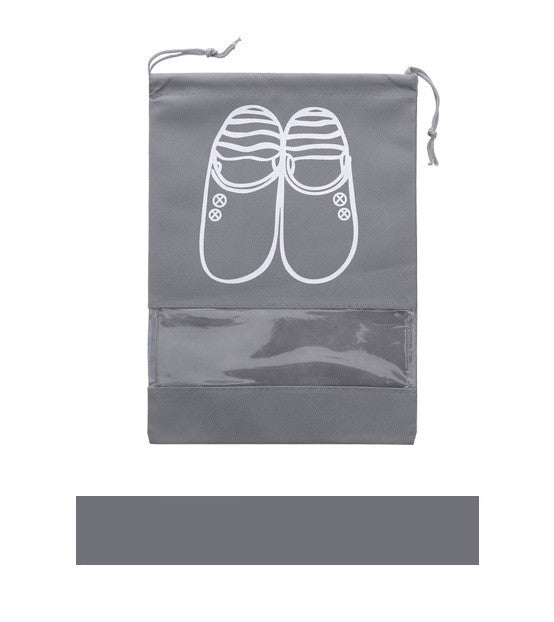 Non-Woven Shoe Dust Bag – Drawstring Storage Pouch