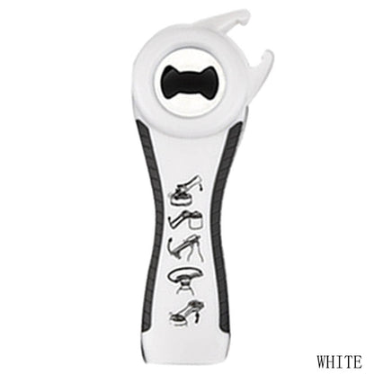 Multi-Functional Bottle and Can Opener - Ergonomic, Durable, Eco-Friendly