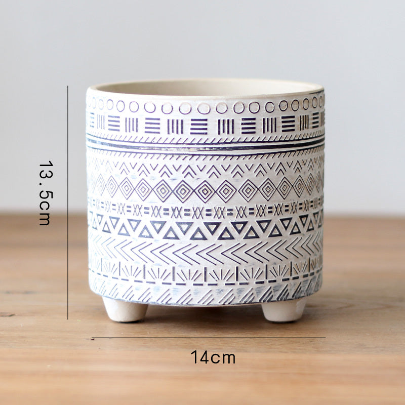 Eco-Friendly Ceramic Planters for Balcony & Garden