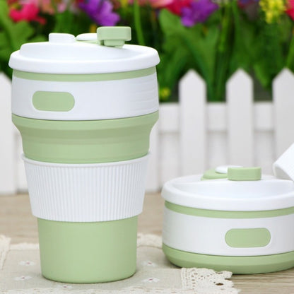 Collapsible Travel Cup - Eco-Friendly Reusable Silicone Cup for On-the-Go