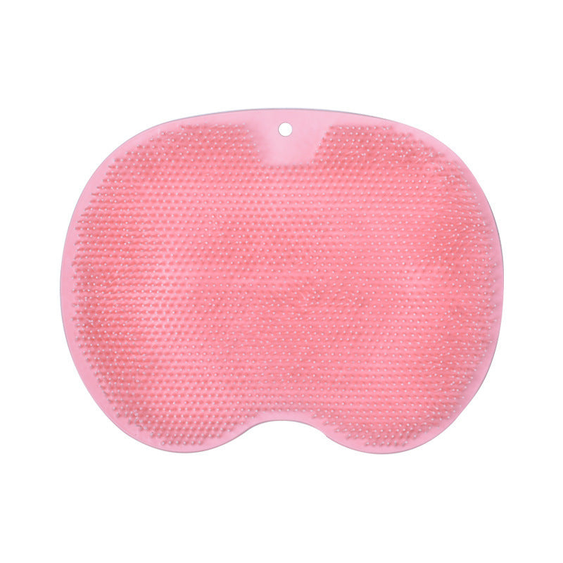 Eco-Friendly Silicone Bath Massage Brush & Foot Scrub Mat