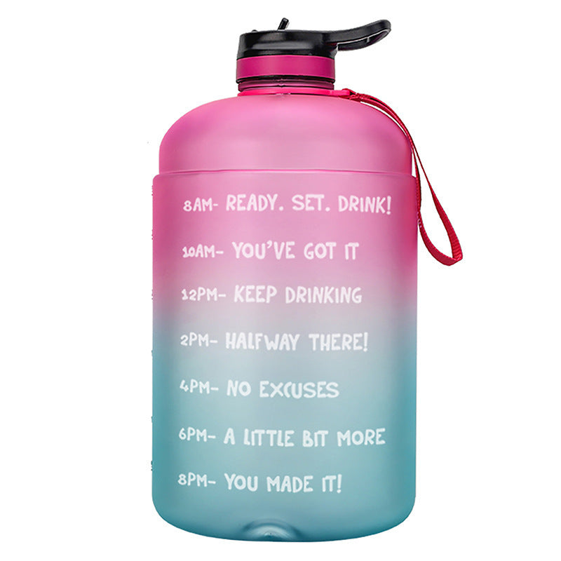 Eco-Friendly Gallon Water Bottle with Straw