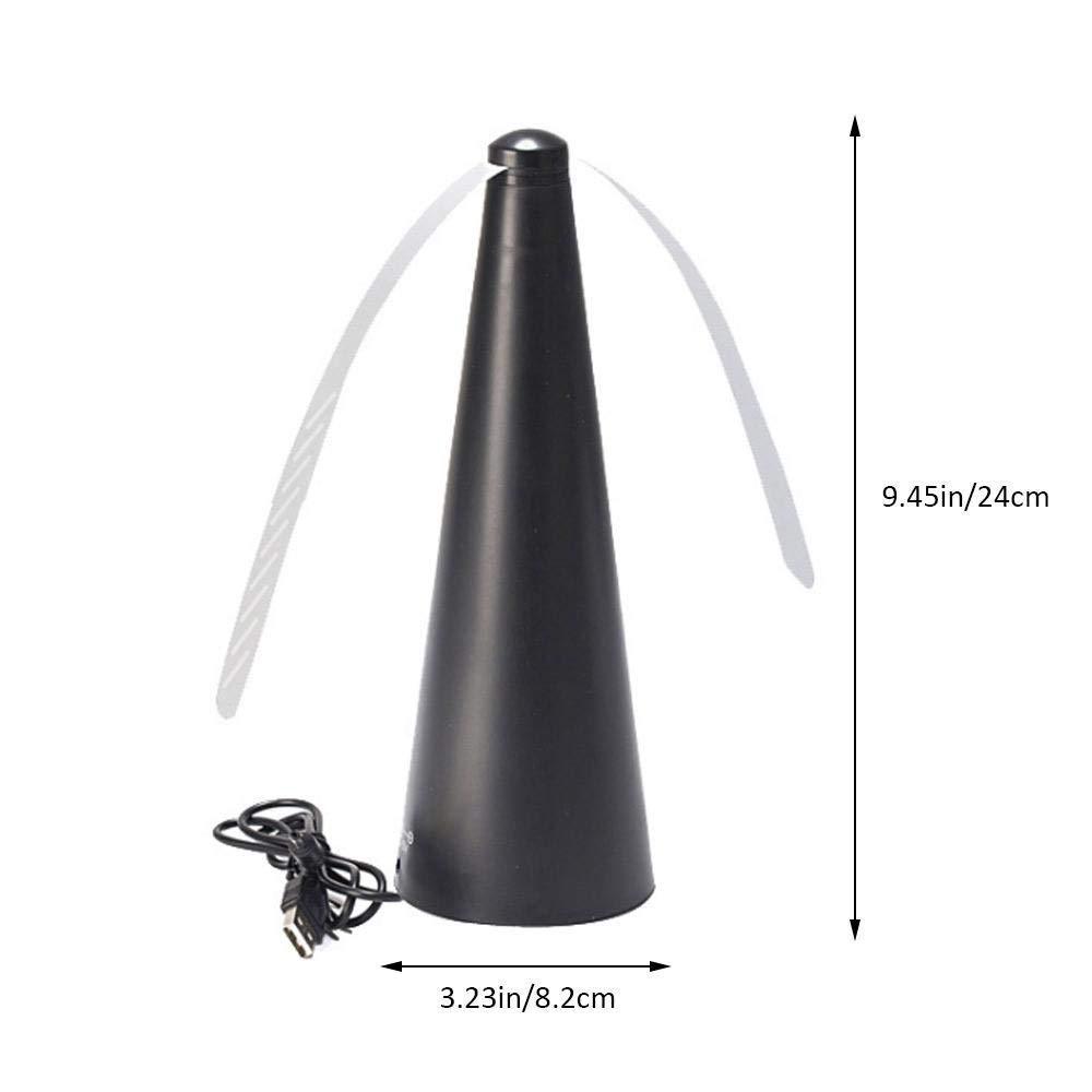 Whisper-Quiet USB Rechargeable Fly-Repellent Fan for Eco-Friendly Pest Control