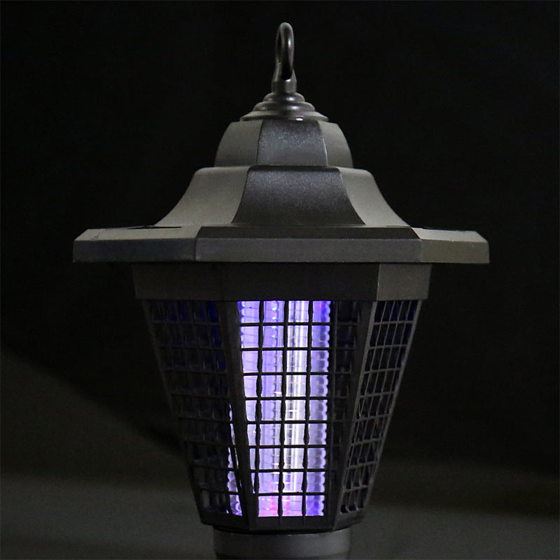 Eco-Friendly Outdoor Bug Zapper Lantern - Chemical-Free Pest Control