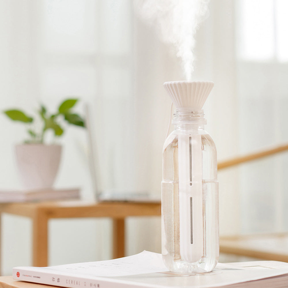 Portable Cylindrical Humidifier for Enhanced Air Quality