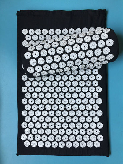 Eco-Relax Acupressure Yoga Set with Sustainable Massage Cushion & Pillow