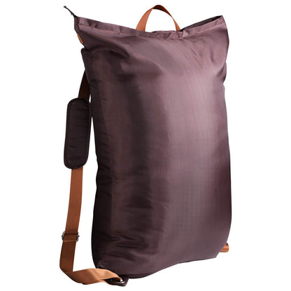 Eco-Friendly Large Dark Brown Laundry Bag - Durable & Reusable