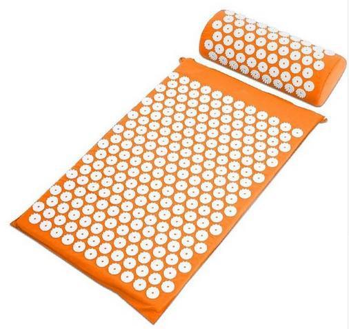 Eco-Relax Acupressure Yoga Set with Sustainable Massage Cushion & Pillow