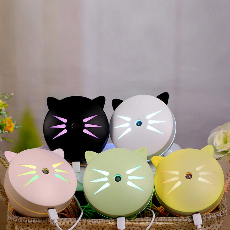 Compact Cat Ear Design Humidifier in Multiple Colors