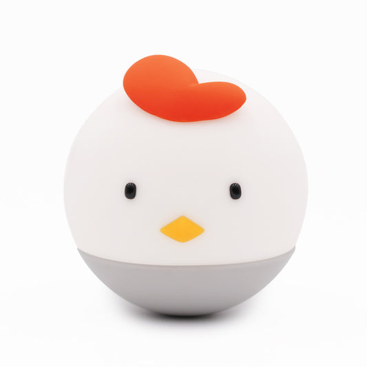 Chick-Shaped LED Night Light - Portable, Rechargeable, Eco-Friendly