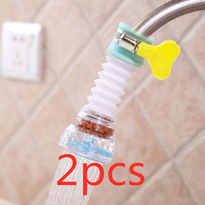 Water-Saving Faucet Aerator with Filtration Beads