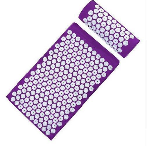 Eco-Relax Acupressure Yoga Set with Sustainable Massage Cushion & Pillow