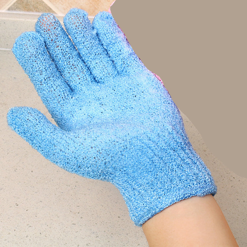 Eco-Friendly Candy Color Mud Exfoliating Bath Gloves