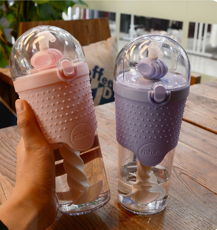 Eco-Friendly Kids Water Bottle with Straw - BPA Free