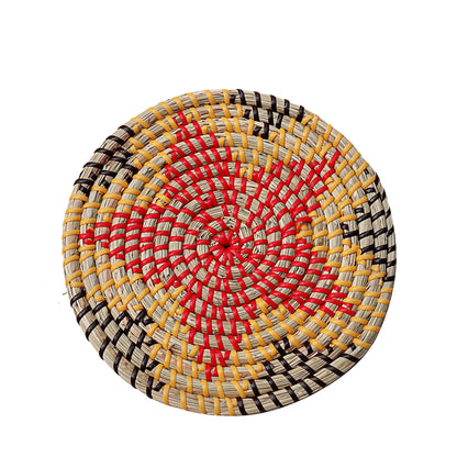 Eco-Friendly Woven Straw Coasters for Sustainable Dining