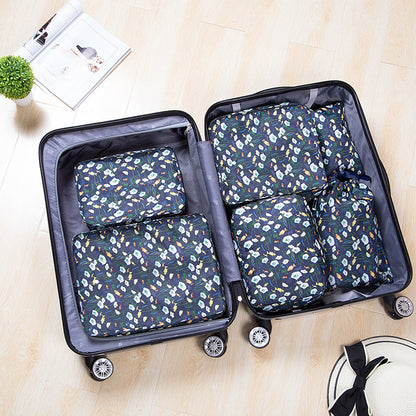 Eco-Friendly Light Blue Clothes Organizer Bag Set