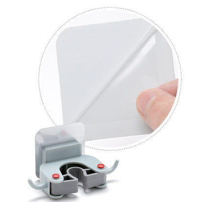 Eco-Friendly Wall-Mounted Mop and Broom Holder