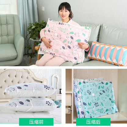 Eco-Friendly Vacuum Compression Storage Bags - Space-Saving & Durable