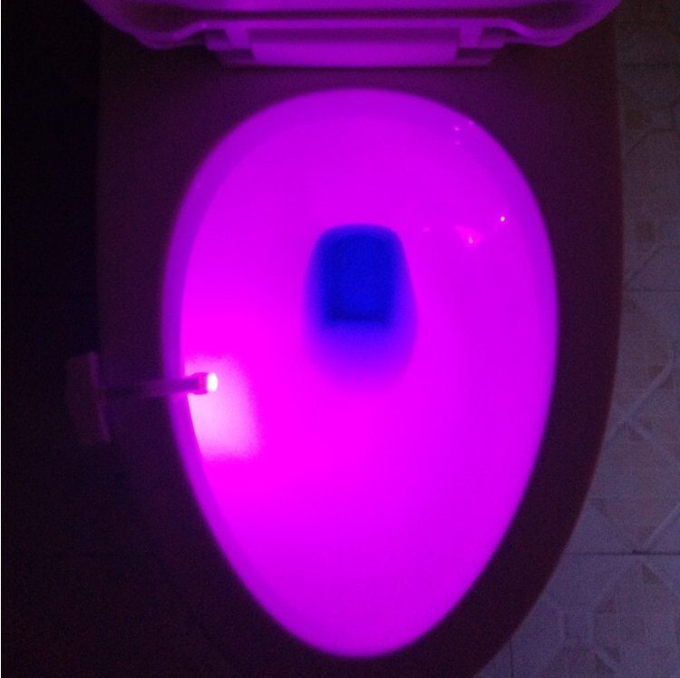 LED Toilet Night Light - Energy-Efficient Bathroom Accessory