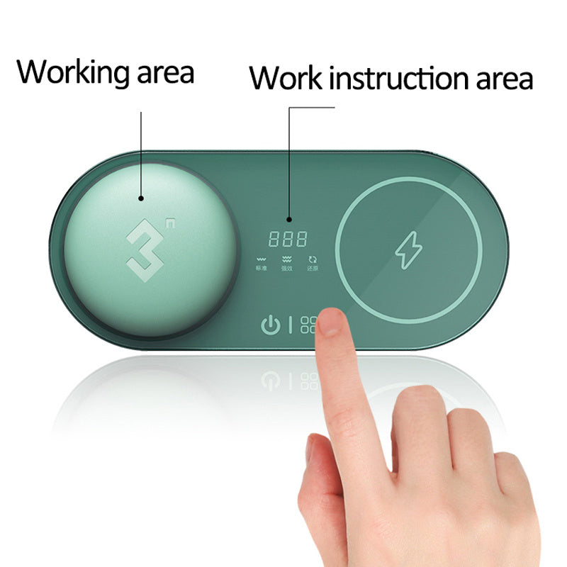 Ultrasonic Contact Lens Cleaner & Wireless Charging Case