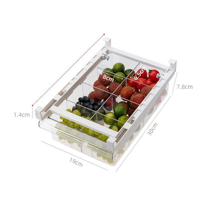 Adjustable Kitchen Refrigerator Storage Rack Organizer