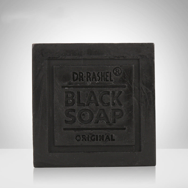 Charcoal Collagen Black Soap Bar for Natural Skincare