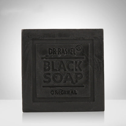 Charcoal Collagen Black Soap Bar for Natural Skincare
