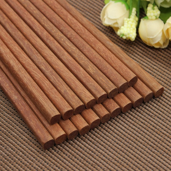 Eco-Friendly Reusable Wooden Chopsticks - Sustainable Dining Utensils