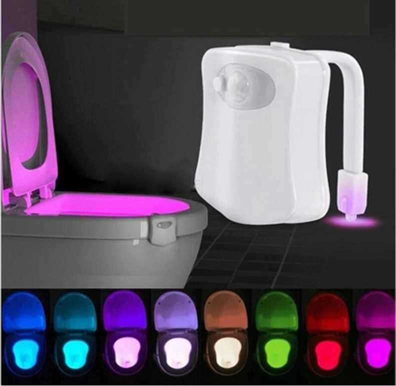 LED Toilet Night Light - Energy-Efficient Bathroom Accessory