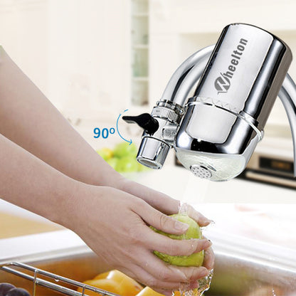 Silver Faucet Water Filter - Eco-Friendly, Water-Saving, Durable